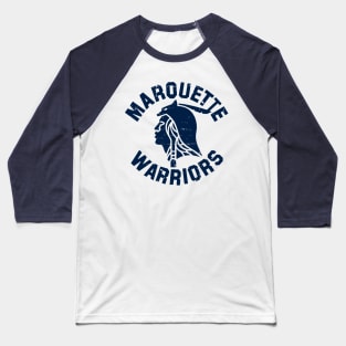 Marquette Warriors Navy Baseball T-Shirt